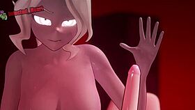 Watch this anime babe ride in cowgirl style.