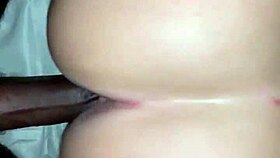 Young Black Guy Pounds Mature White Woman's Wet Pussy in Doggystyle Position