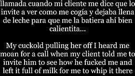 escort invites cuckold husband to watch unprotected fuck