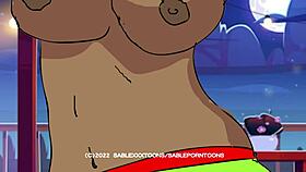 Ebony bbw lethabo teases with dildo in traditional south african outfit, craving naughty pleasure.