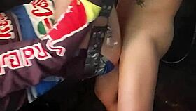 Zena, a shemale ladyboy, passionately fucks with her big monster cock in intense sessions