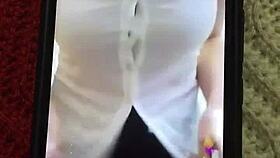 Big Tits Feel Intense Desire