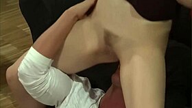 Big-tit bimbo takes hard fucking