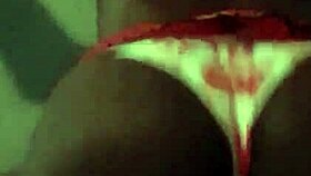 Four black passable trannies engage in a wild group sucking and fucking session