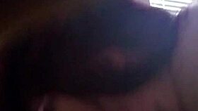 I get so wet from that big black cock with glasses