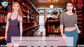 Suck my cock and hold that position: A visual novel advice of a female character's slutification