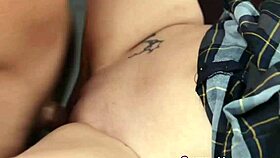 Petite Teen 18+ Coed Sucks And Fucks In Uniform