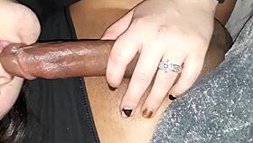 Watch This MILF Suck That Big Cock!