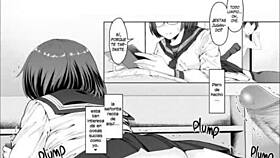 my studious girlfriend rides me in her uniform, feeling every cute anime thrill