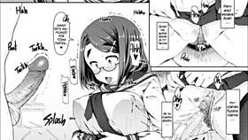 my studious girlfriend rides me in her uniform, feeling every cute anime thrill