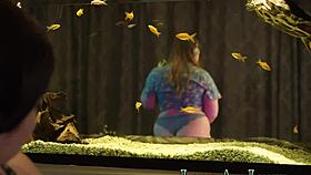 large lesbians with huge boobs scissor each other 😏