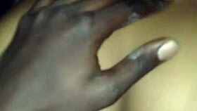 hood chick passionately sucking african dick, feeling intense pleasure