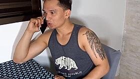 Ebony pornstar in lingerie bends over for anal doggystyle assfucking with natural tits