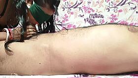 Hey, watch my wife arpita sucking my cock and fucking her tight pussy hard