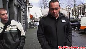 Busty Dutch Hooker Jizzed Hard by Tourist