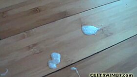 Cum on my ass, then lick it clean