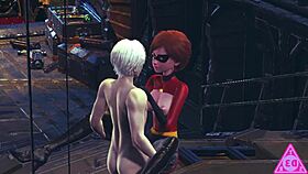 Koikatsu Elastigirl Has Sex With Blowjob And Cumshot 😏
