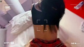 Mi primera vez con una webcam latina de 18 años