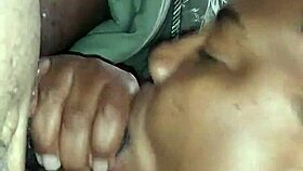 Wife delivers early morning blowjob to fat husband