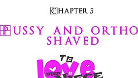 I'm shaving my pussy smooth