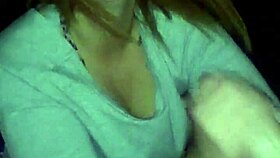 sexy milf gives intense blowjob with cumshot finish