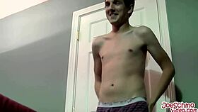 i showed woody my thick dick and he sucked it eagerly