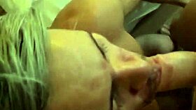 brendo sucking a client while being watched