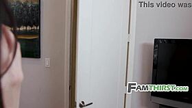 Stepdaughter hints at enjoying the open door policy with her father-in-law