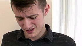 Tallulah tease bends over for deep blowjob and cumshot in british hardcore scene