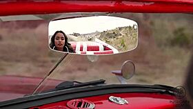 Asian Putri Cinta Gropes Her Round Tits and Wet Pussy