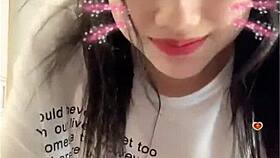 bigo live girl performs hot show