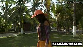 23-Year-Old Colombian Latina Gets Anal Fucked