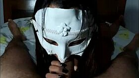 I suck the prostitute's cock then take it in my ass for a creampie