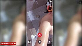 Videollamada Numero Dos With Sexy Crystal Housewife Showing Her Delicious Tits And Big Ass