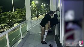 busted anne bonny caught banging on balcony by police, oh no! 😱