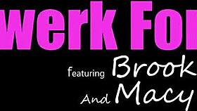 Stepbrother demands a blowjob if friend flashes her tits