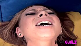 I watched this inked babe with pierced nipples get destroyed