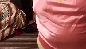 An amateur BBW girlfriend explores submissive role play with her friend.