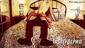 Horny redhead college Kandi Quinn in bikini gets comic book fucked during springbreak with Kit Roze