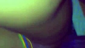 i filmed a homemade scene with my bitch, poundin her pussy and ass, creampie finish, her natural tits jigglin while smokin