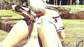 asian amateurs explore intense rimjob sensations in japanese setting