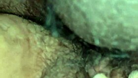 Cumming In Neighbor's Hairy Asian Pussy