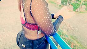 Hey, check out this curvy latina teen 18+ turning tricks outdoors, horny and hardcore with her big ass! 😏💦