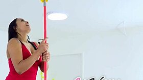 I watch fit Latina lesbians stretching their asses with toys.