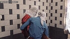 Man fucks his Bengali wife hard in the room with intense hardcore action.