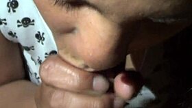 She sucks my dick at her friend's house