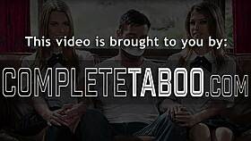 this brunette teen 18+ dives into an extreme 3some group where they hardcore swap cum in a fetish scene