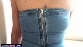 Blonde Gets Fucked Hard In Front Of The Window