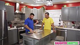 Violet Gems And Aubry Babcock Suck Sergeant Miles And Peter Fitzwell