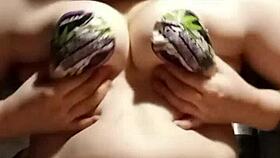 Look At Those Sticker Tits!